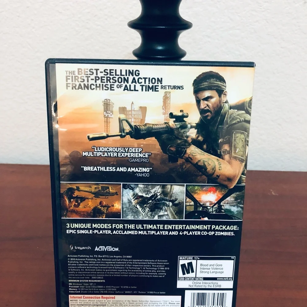Call of Duty: Black Ops - PC Game Windows XP